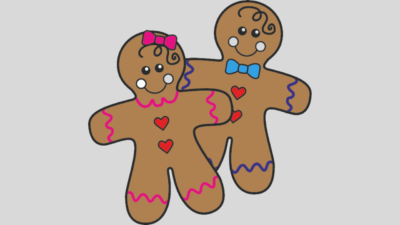 Roll A Gingerbread Man