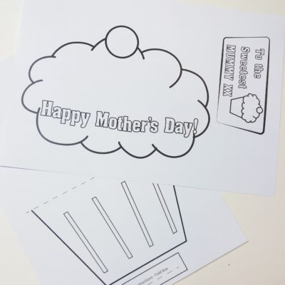 Mother's Day Cupcake Card