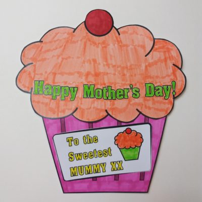 Mother's Day Cupcake Card