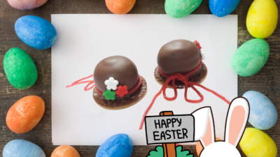 Easter Bonnet Tea Cakes