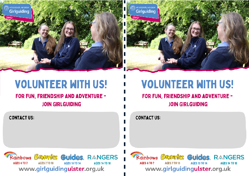 A5 Leader/Volunteers Campaign poster